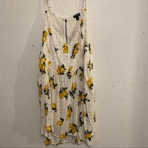 Lemon Print Top